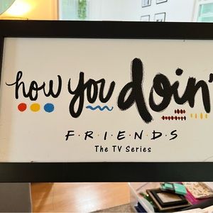 FRIENDS sign